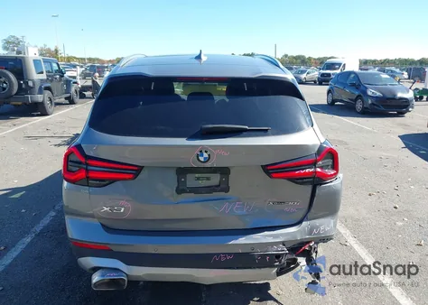 2024 BMW X3 xDrive30I from USA, damaged, VIN 5UX53DP01R9V43648